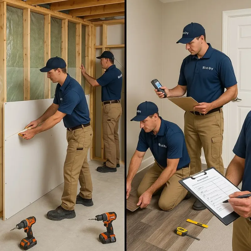 Repairs and Reconstruction process in Cutchogue, NY